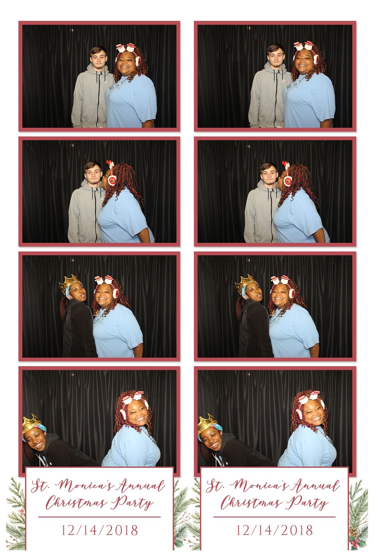 St Monica's Christmas Party 2018 | View more photos from the event at gallery.photoboothcincy.com/u/PhotoBoothCincy/St-Monicas-Christmas-Party-2018